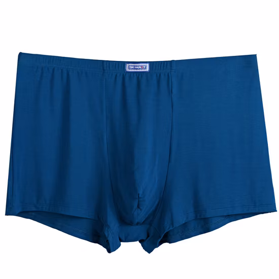 Maßgeschneiderte, bequeme Boxershorts, Slips, Bambusstoff, Rot, Unterwäsche in Übergröße für Herren